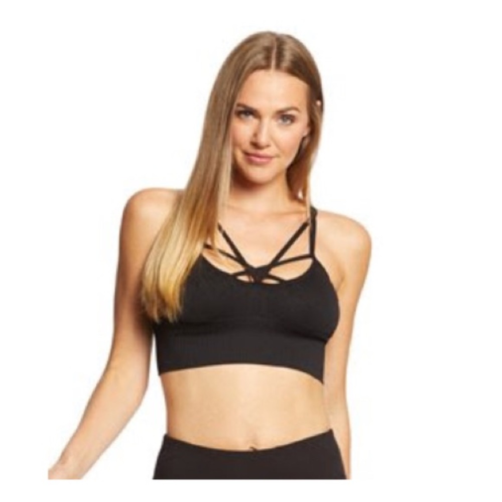 🦄 3/$15 SALE! Betsey Johnson Sexy Criss Cross Sports Bra